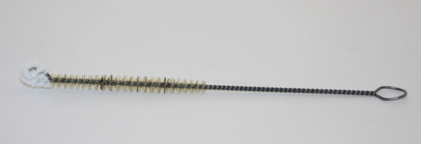 feine zylindrische Flaschenbürste mit Wollkof + Borsten-Besatz Ø 5 mm